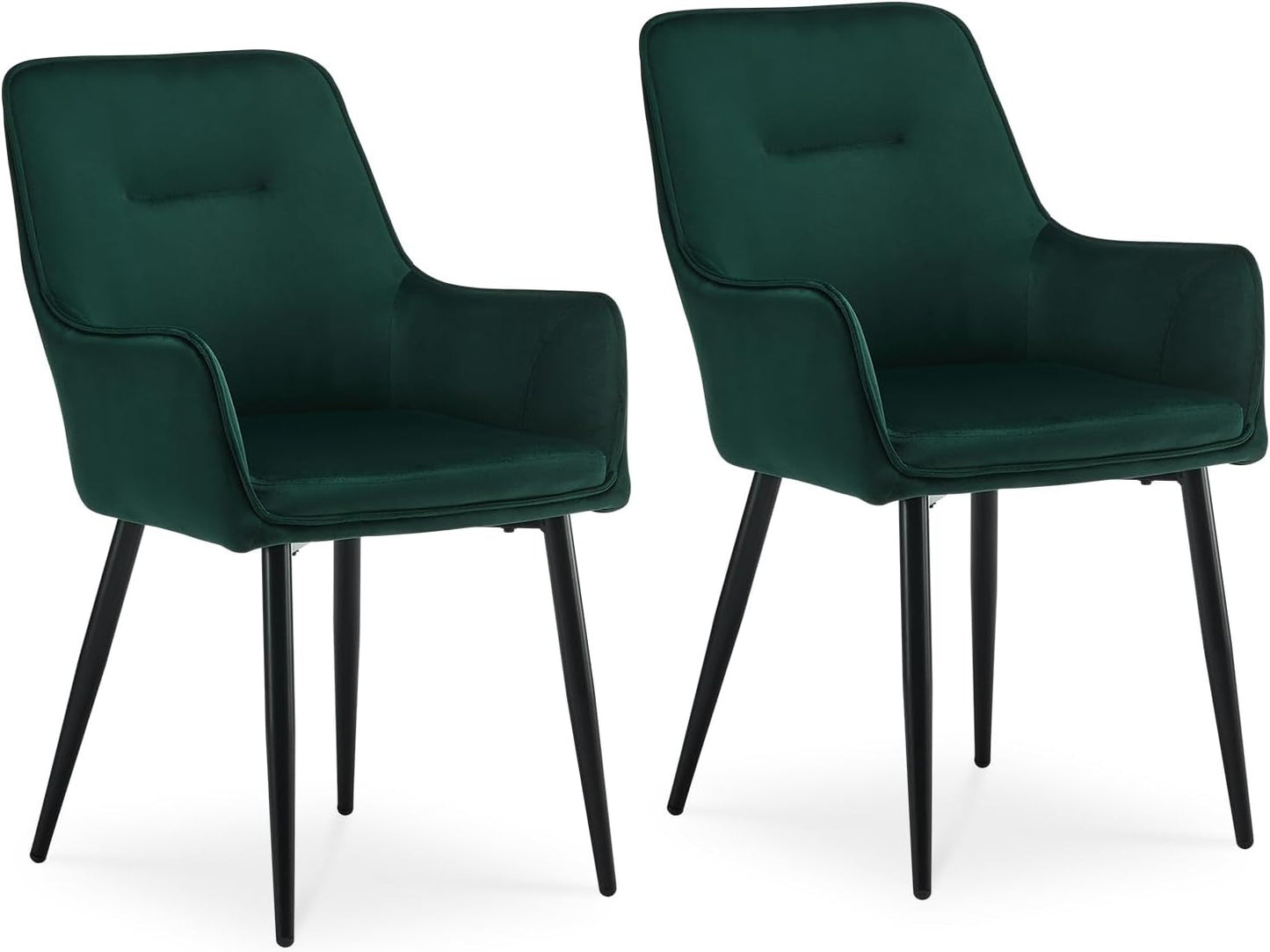 Maxine Dining Chairs [Velvet] [set of 2]
